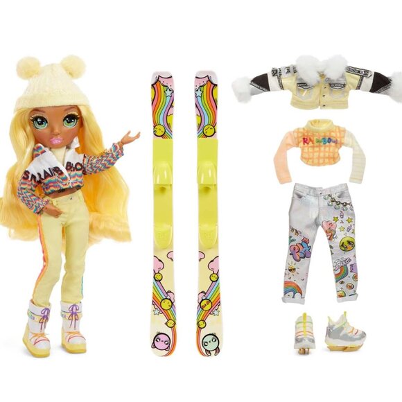 Rainbow High Winter Break Sunny Madison Yellow Winter Break Fashion Doll New - Picture 3 of 6